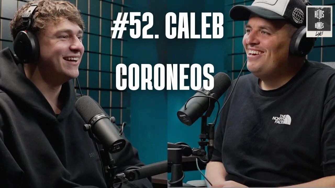 CALEB CORONEOS - FEAR OF FAILURE, LUKE BELMAR & JUMPING IN KIAMA BLOWHOLE | HELOS & HOMIES #52