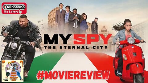 My Spy The Eternal City Movie Review #MovieReview Dave Bautista Chloe Coleman