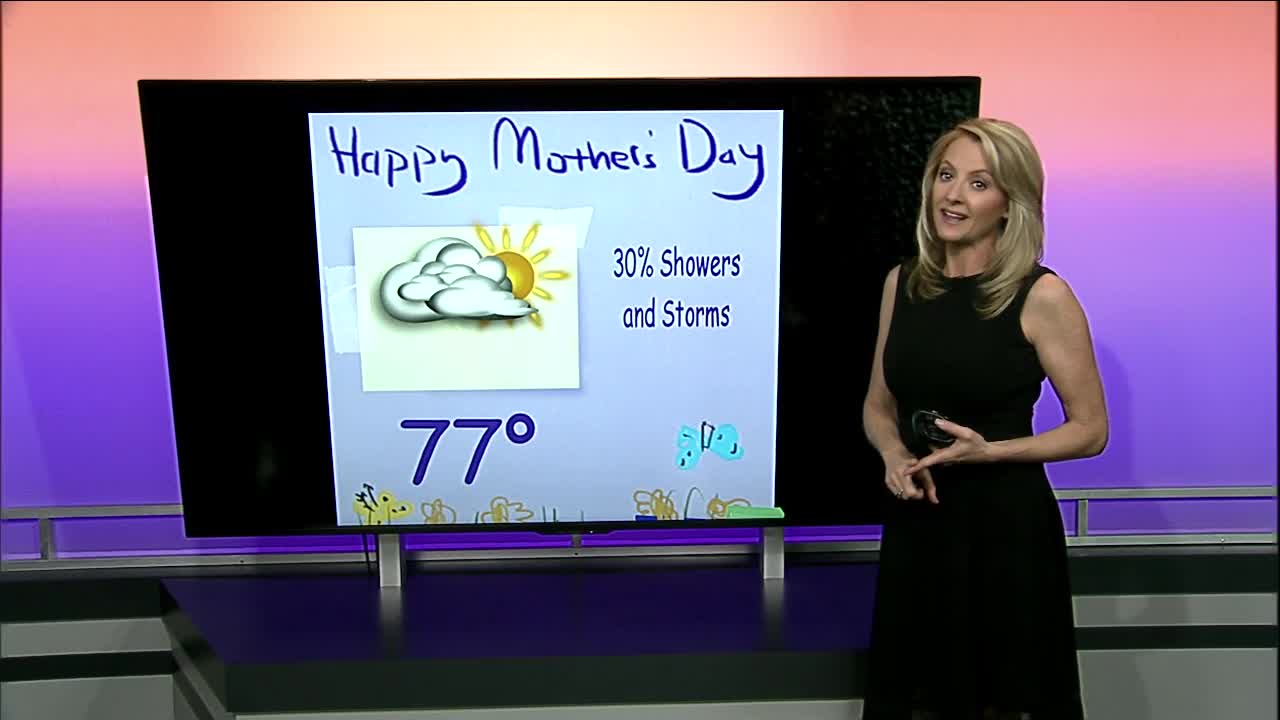 Warmer Thursday, then rain for Mother's Day