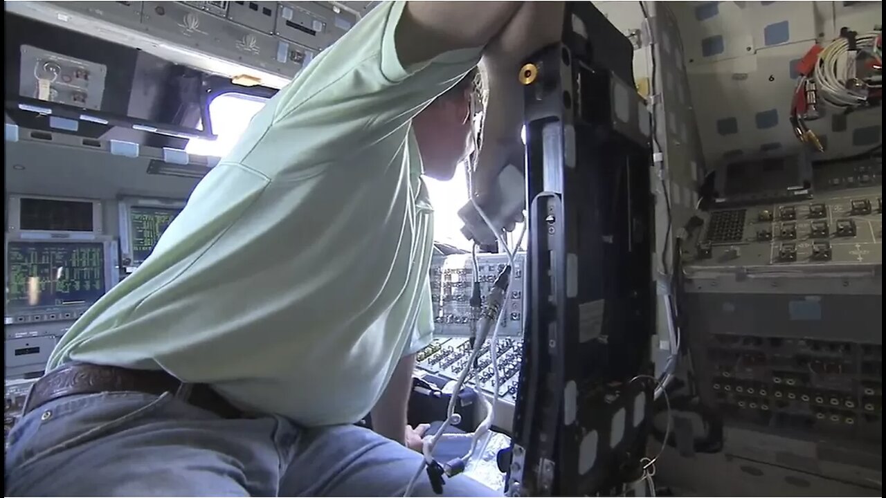 Shuttle Atlantis: From the Inside