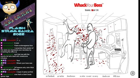 Flashstravaganza 2022 - Whack Your Boss