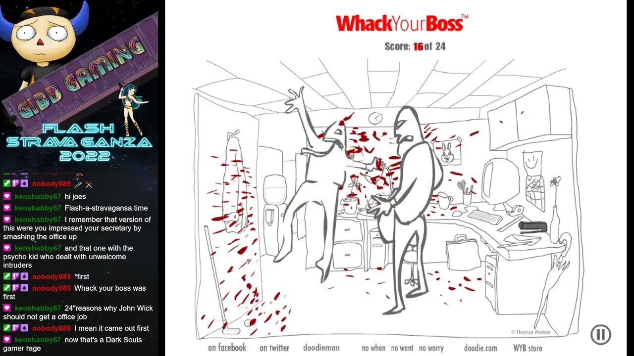 Flashstravaganza 2022 - Whack Your Boss