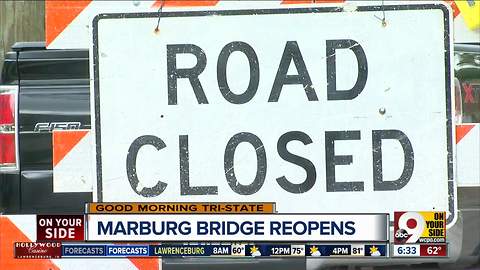 Marburg Bridge to reopen ahead of schedule