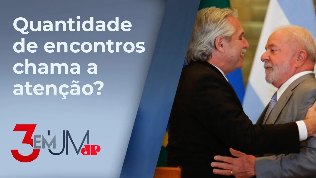 Lula já se reuniu mais com Alberto Fernández do que com parte do time de ministros