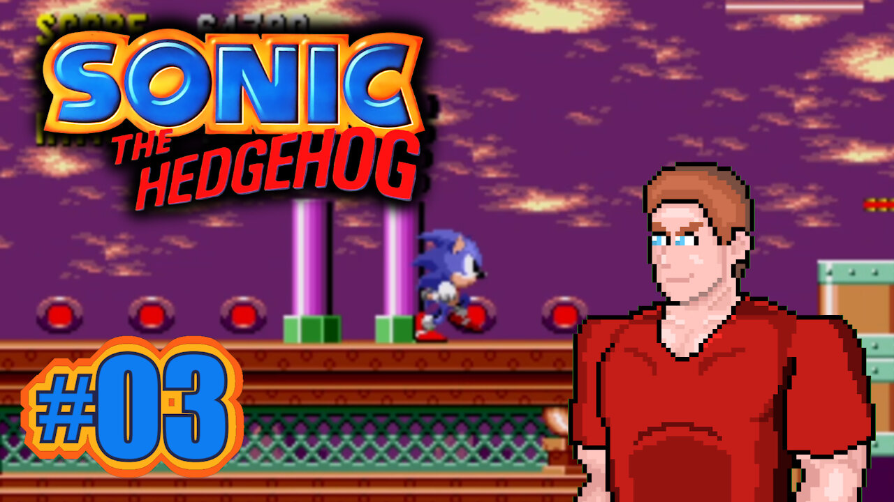 🕹 Sonic The Hedgehog (Spring Yard) Let's Play! #3 [ALT-TECH EXCLUSIVE]