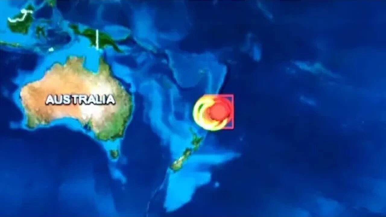 7.1 Earthquake Kermadec Islands And Tsunami Threat In Progress . 3/15/2023