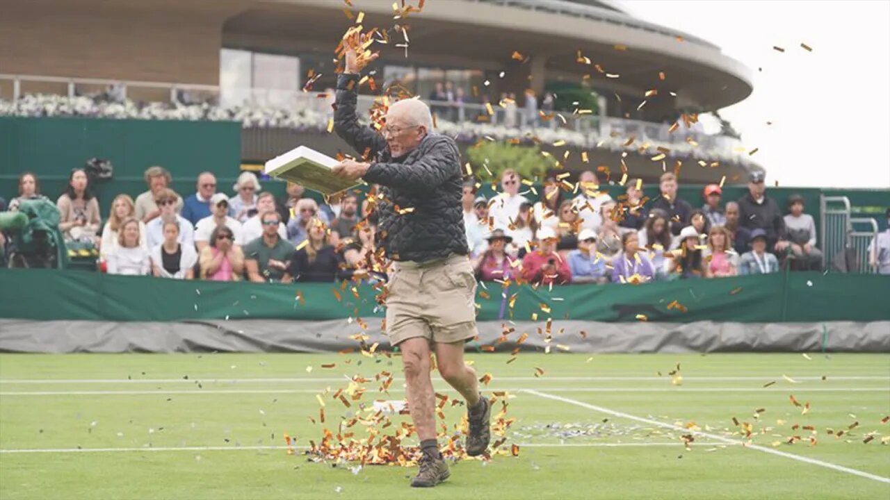 Wimbledon CRASHED by Woke Climate Change Protestors