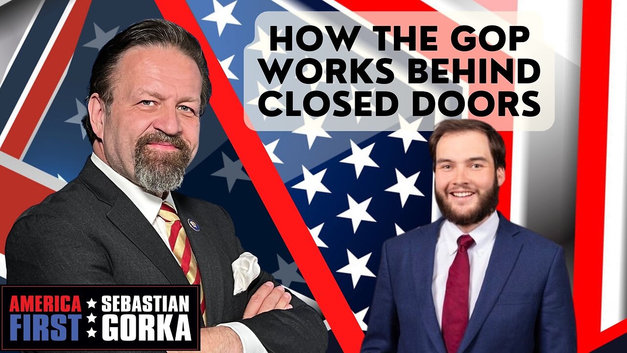 How the GOP works behind closed doors. State Sen. Colton Moore with Sebastian Gorka