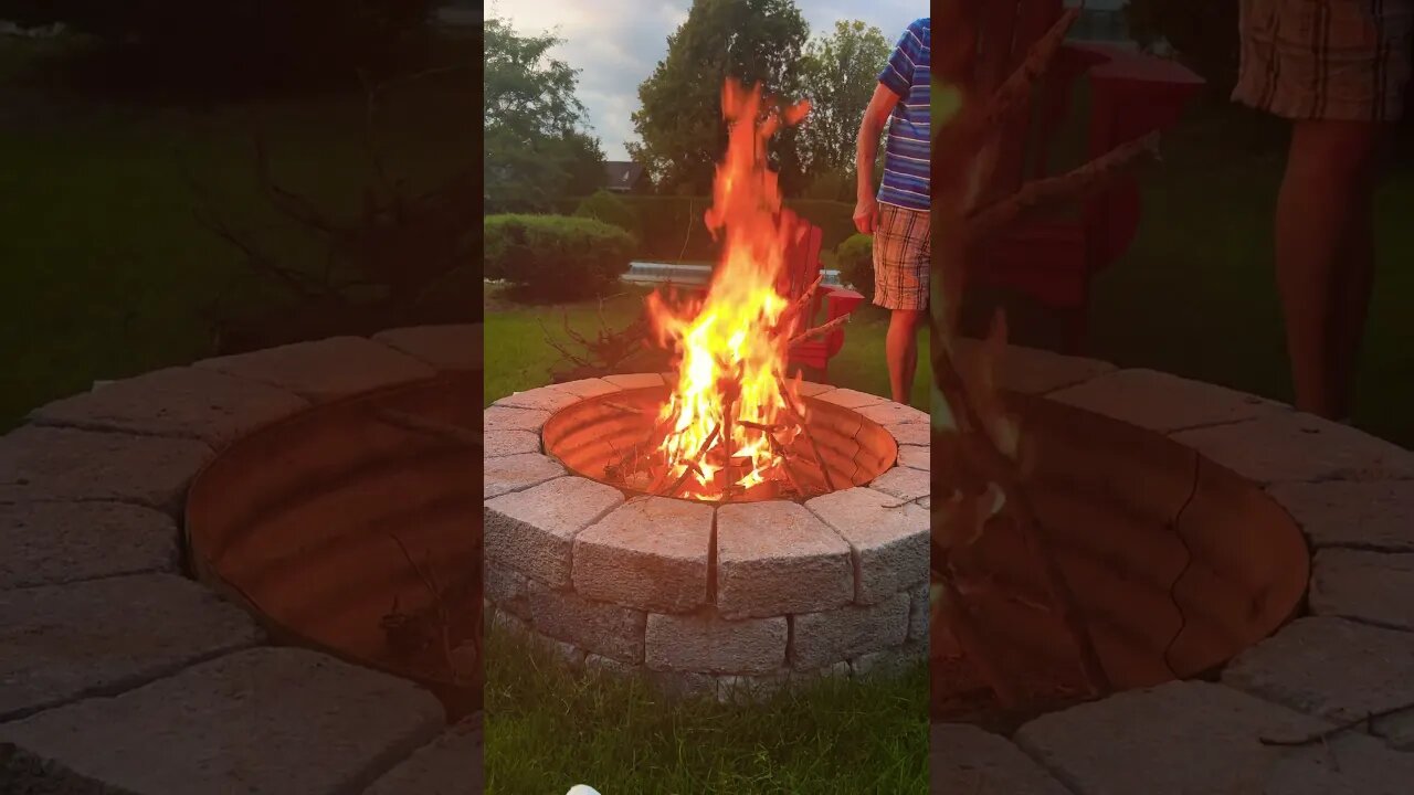 Pretty good fire.