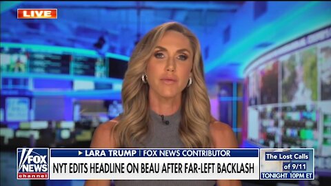 Lara Trump Slams NY Times For Double Standard After Editing Biden Headline