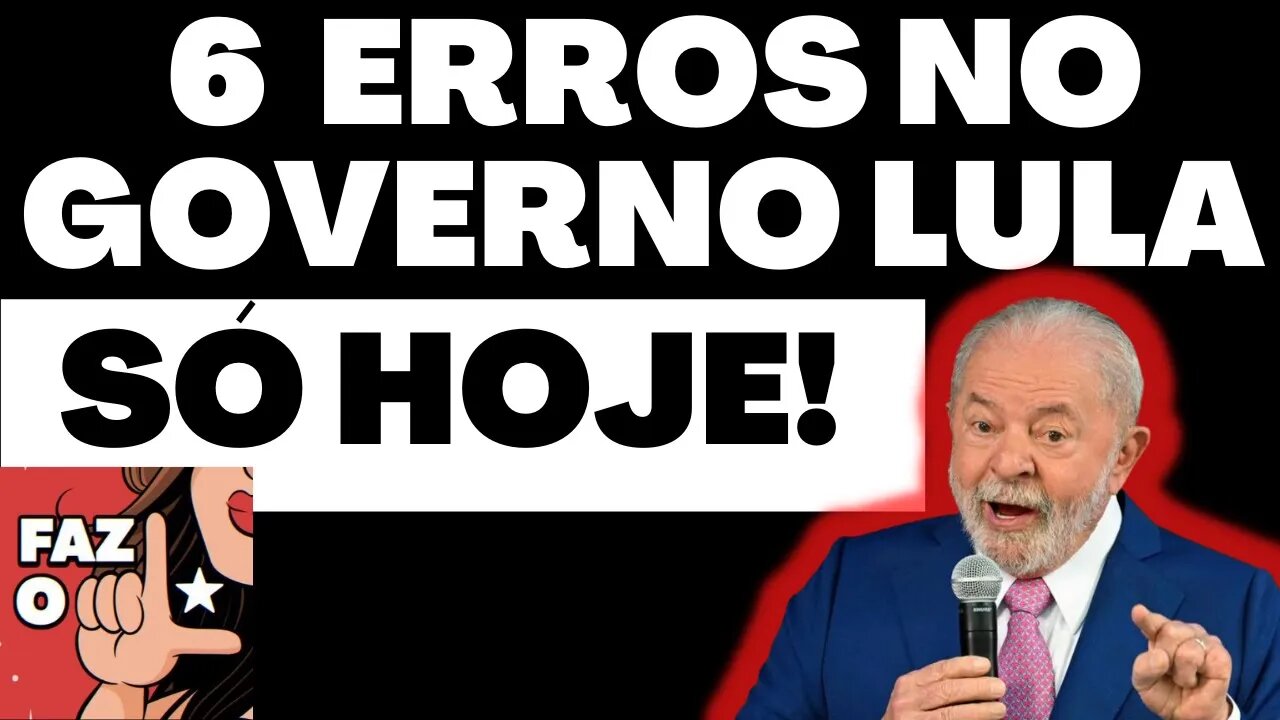 Veja erros e promessas não cumpridas no governo