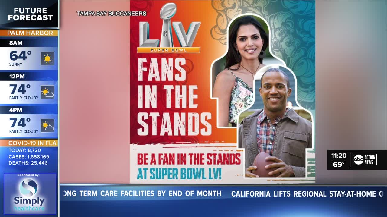 You can attend Super Bowl LV as a 'Fan In The Stand Cutout'