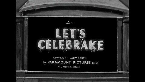 Popeye The Sailor - Let's Celebrake (1938)