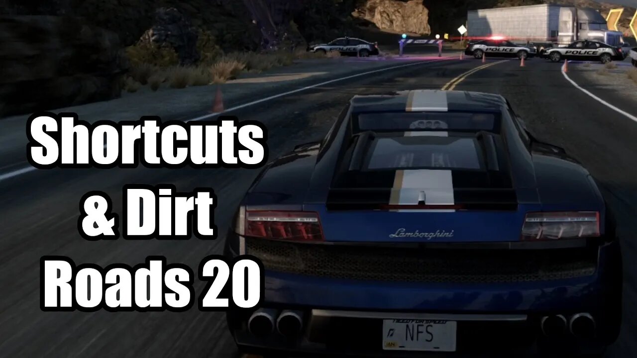 NEED FOR SPEED THE RUN Shortcuts & Dirt Roads 20