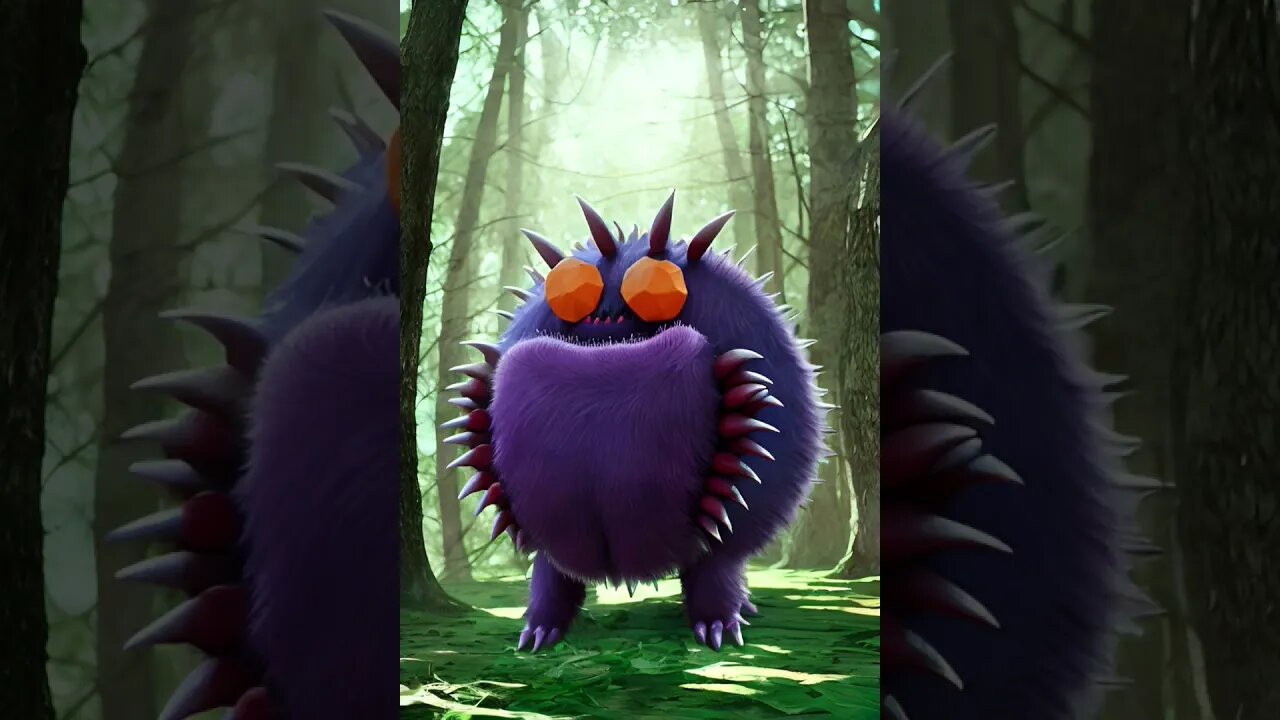 AI generated Venonat #whosthatpokemon #pokemon