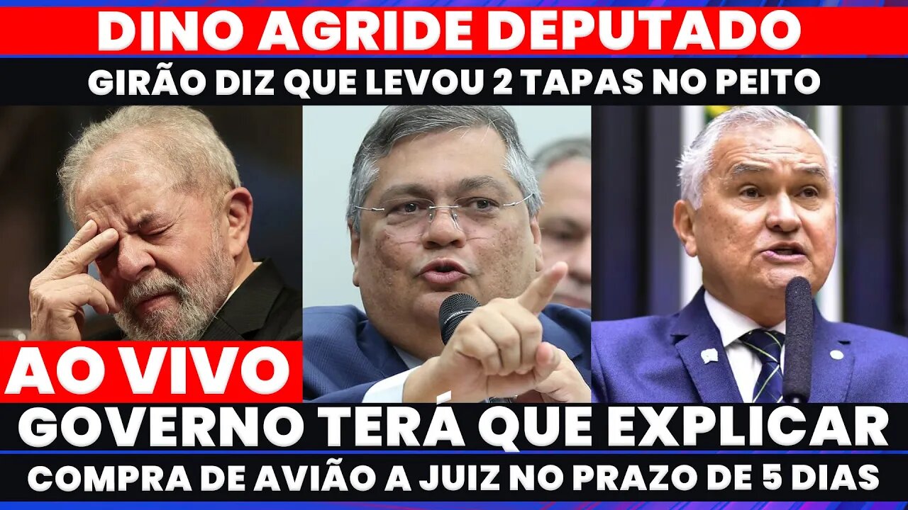 🚨FLÁVIO DINO BATE EM DEPUTADO EM AEROPORTO, GOV. LULA TERÁ QUE EXPLICAR COMPRA DE NOVO AVIÃO A JUIZ