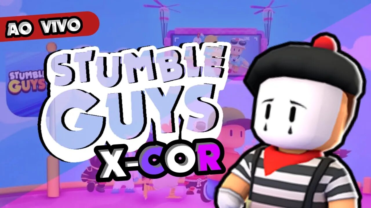 X-COR ROXO VS ROSA LIVE AO VIVO #stumbleguyslive