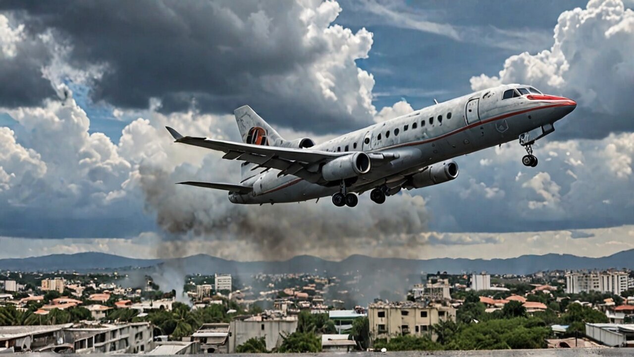 GUNFIRE Hits US Airlines Jets Flying Over Haiti's Capital!