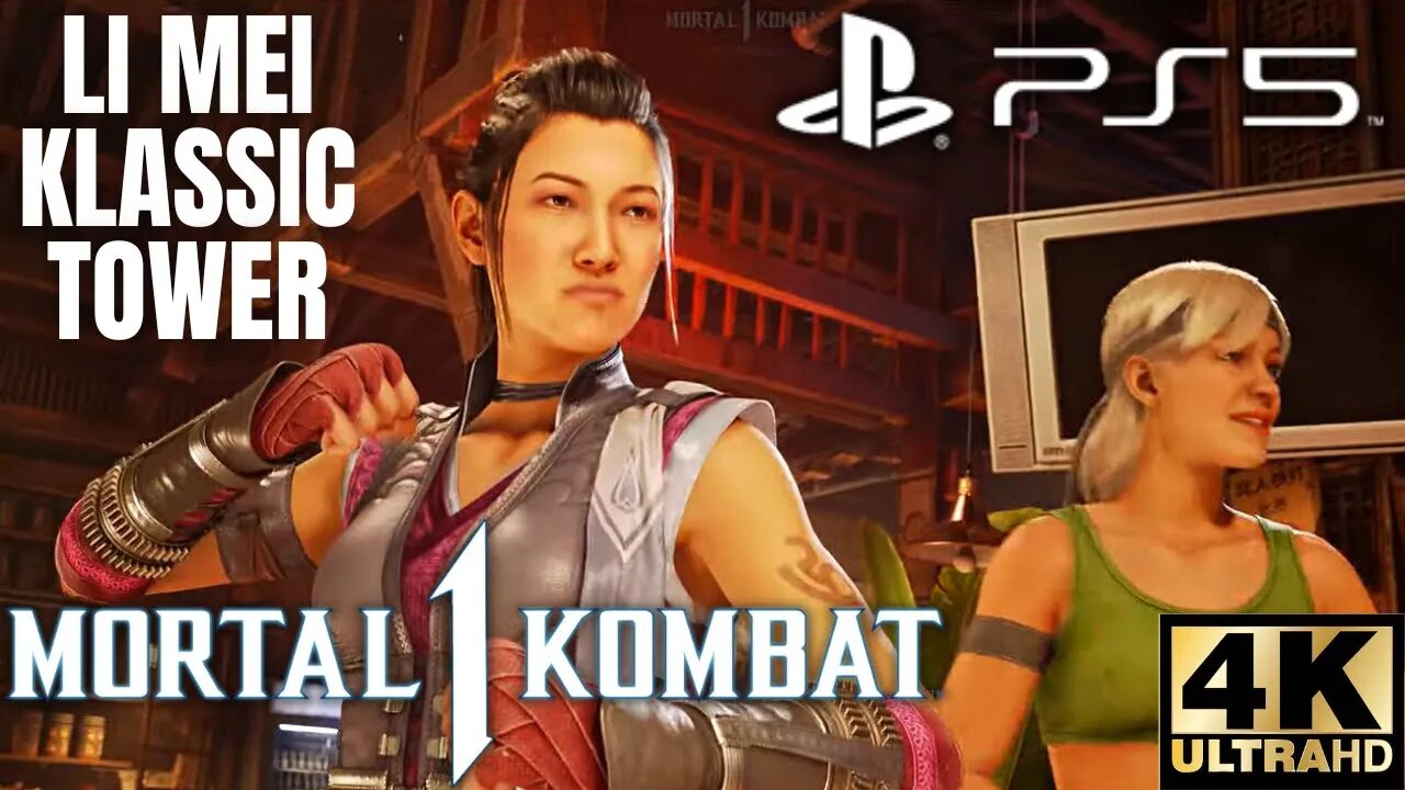 Mortal Kombat 1 Beta | Li Mei Klassic Tower | PS5 | 4K HDR (No Commentary Gaming)