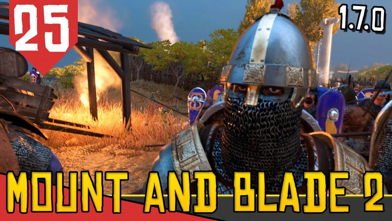 ATACADO durante a Noite - Mount & Blade 2 Bannerlord #25 [Gameplay Português PT-BR]