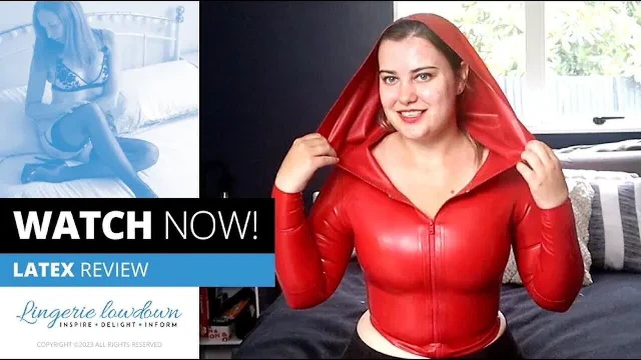 Phee Jameson : Libidex ruby hooded top [PREVIEW]