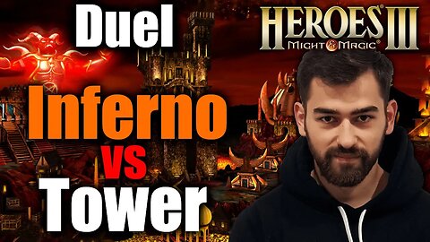 Inferno vs Tower | Gluhammer Heroes HotA 3 Multiplayer PL