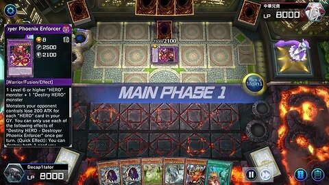 Yu-Gi-Oh! Master Duel - Gren Kaiju Danger! vs Destiny Heros - Scoop (Ranked Duel) PC