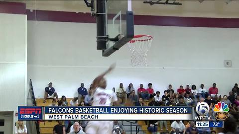 Falcons Basketball Enjoying Historic Season