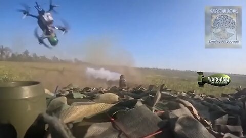 Russian tank hit with FPV kamikaze drones