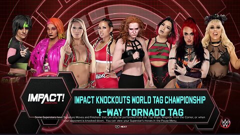 Impact Wrestling Emergence 2023 MK Ultra vs The SHAWntourage vs The Death Dollz vs The Coven