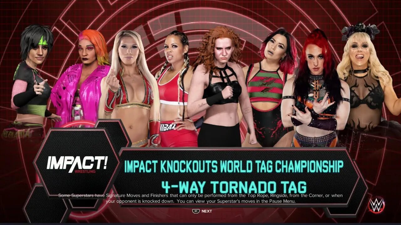 Impact Wrestling Emergence 2023 MK Ultra vs The SHAWntourage vs The Death Dollz vs The Coven