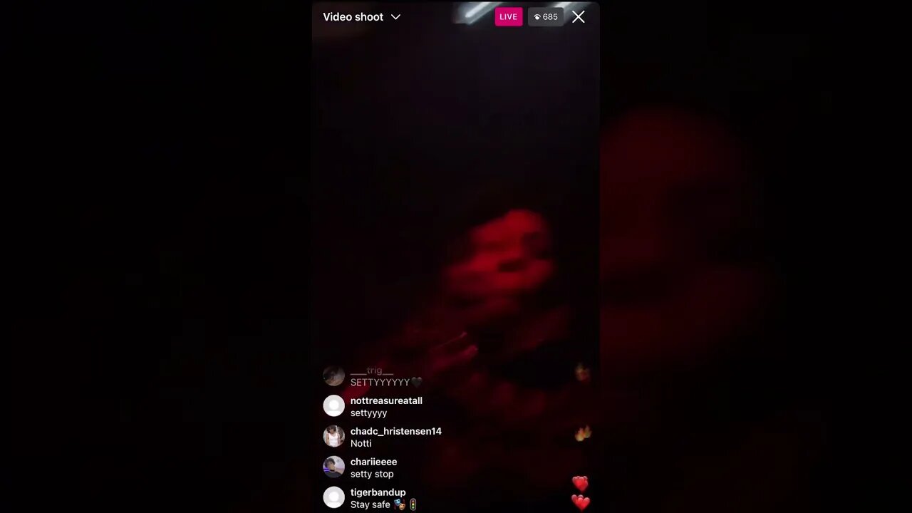 SET DA TREND IG LIVE: Setty On Set For Video Shoot The Most Ghetto away Ever (26-01-23)