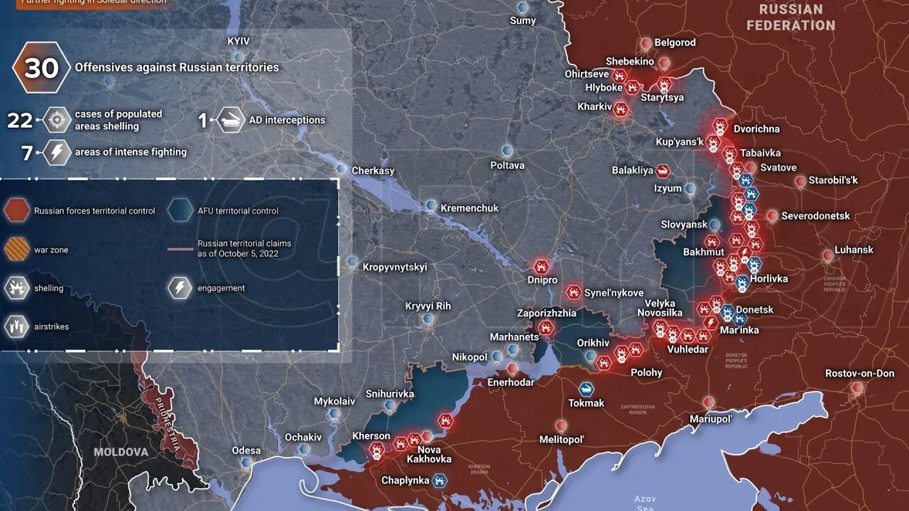 Ukraine Russian War Chronicle, Rybar Map for December 29, 2022 Ukraine Troops Confused in Bakhmut