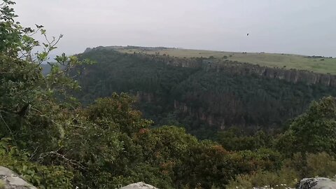 Stunning view of the gorge with sounds of water and birds.