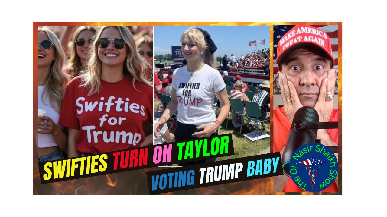 Swifties Switching to Trump VOTING Against Taylor Swift - EPIC Troll By Singing Song To Taylor