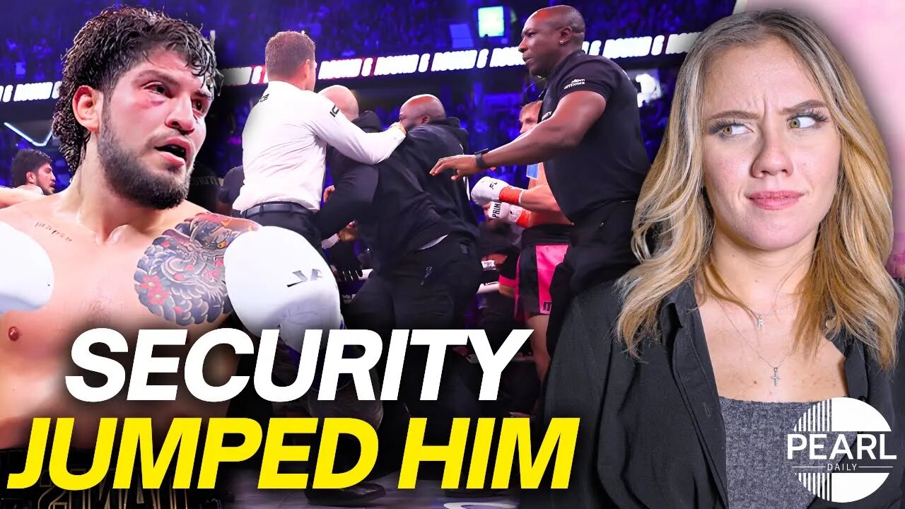 Security JUMPED Dillon Danis During Match With Logan | @christinegracesmith | Pearl Daily Ep. 57