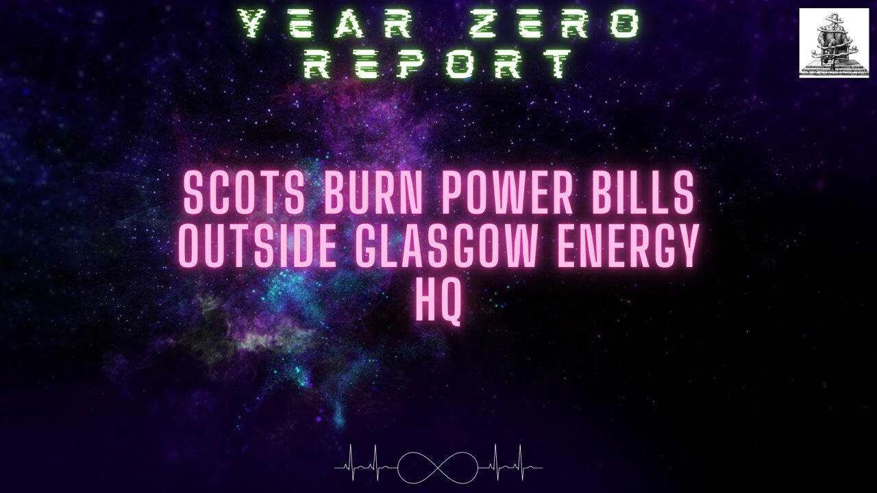 Scots Burn Power Bills Outside Glasgow Energy HQ