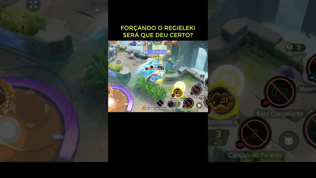 FORÇANDO O REGIELEKI SERÁ QUE DEU CERTO?😱😱 POKÉMON UNITE #shorts #burucharizard