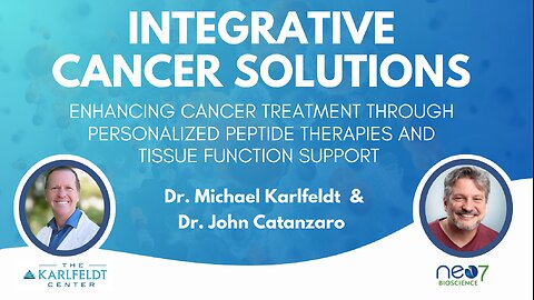 Enhancing Cancer Treatment Through Personalized Peptide Therapies with Dr. John Catanzaro