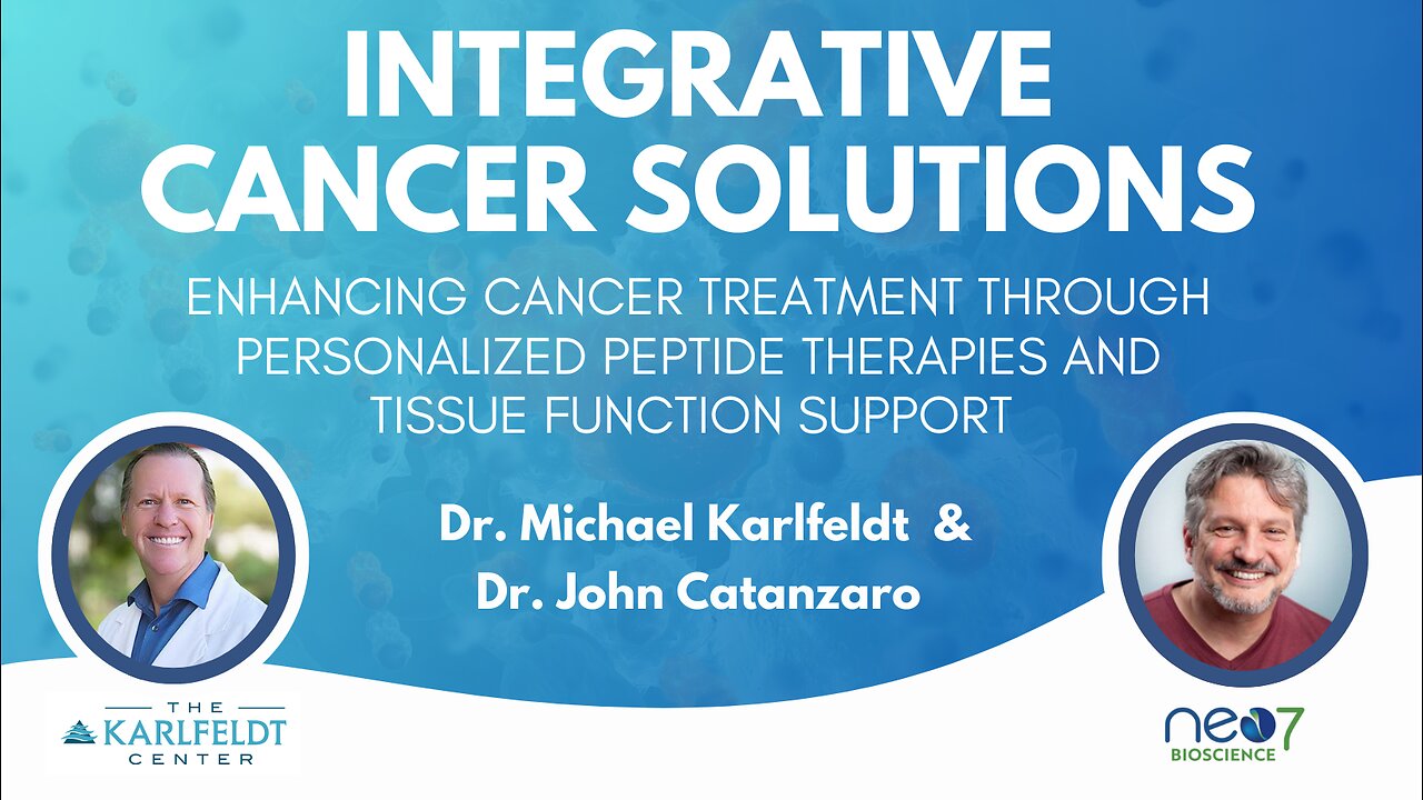 Enhancing Cancer Treatment Through Personalized Peptide Therapies with Dr. John Catanzaro