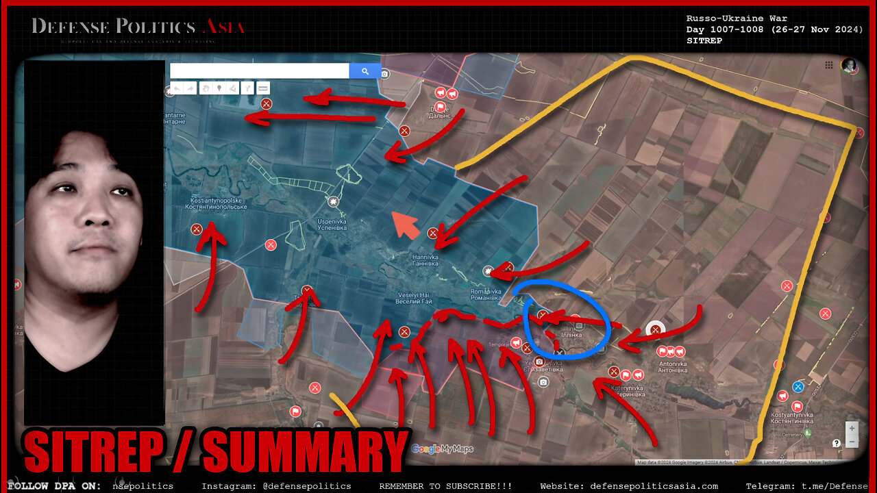 MORE PINCERS BREWING... Mass strike at Crimea; ATACMS report | Ukraine War Situation Report / SITREP