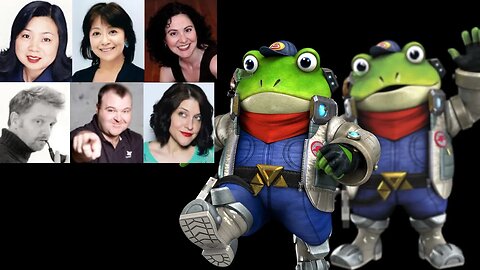 Video Game Voice Comparison- Slippy Toad (Star Fox)