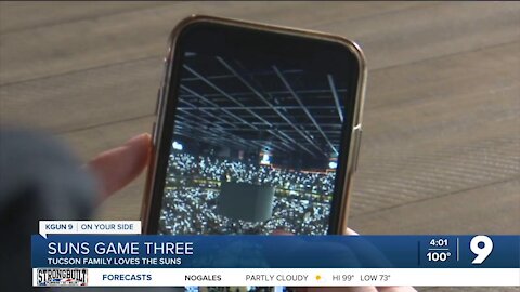 'Suns in Four' is Tucson family's motto