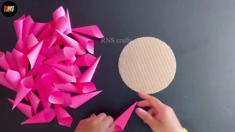Beautiful Flower Wall Hanging / Paper Craft For Home Decoration / Paper Wall Hanging /DIY Wall Decor