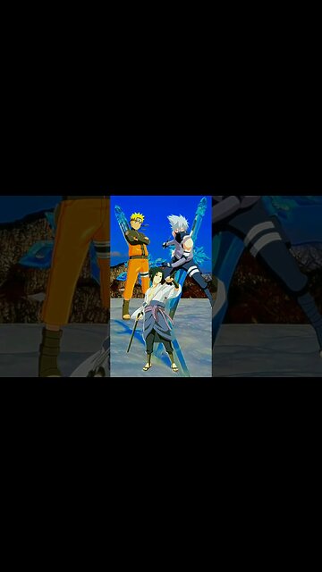 Naruto VS Sasuke VS Kakashi - WHO IS STRONGEST??.#shorts