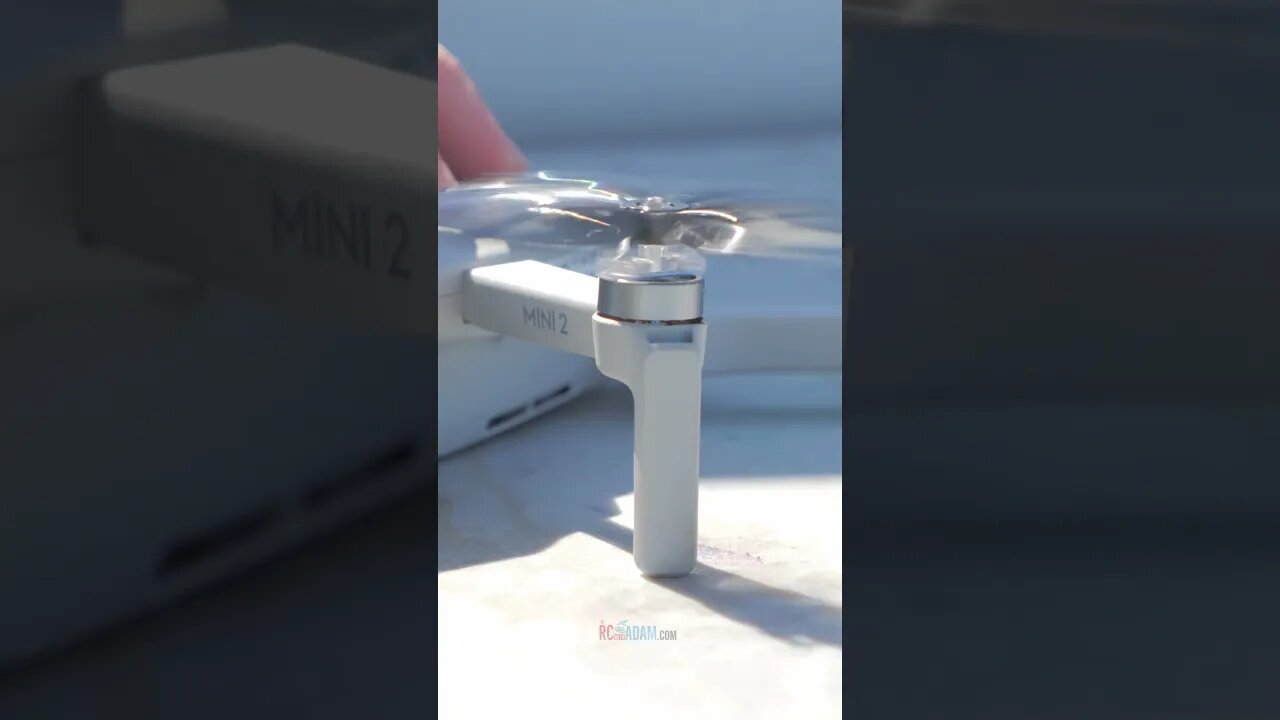 Testing a 3D printed propeller adapter and 8-blade props with surprising results #djimini2