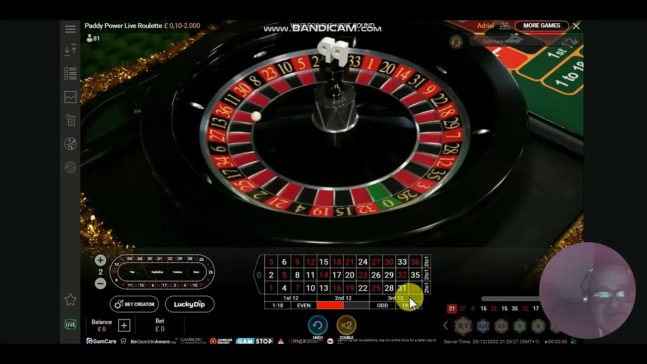 Just me totally destroying yet another roulette table .. Casinos are going to hate me