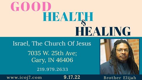 GOOD HEALTH & HEALING