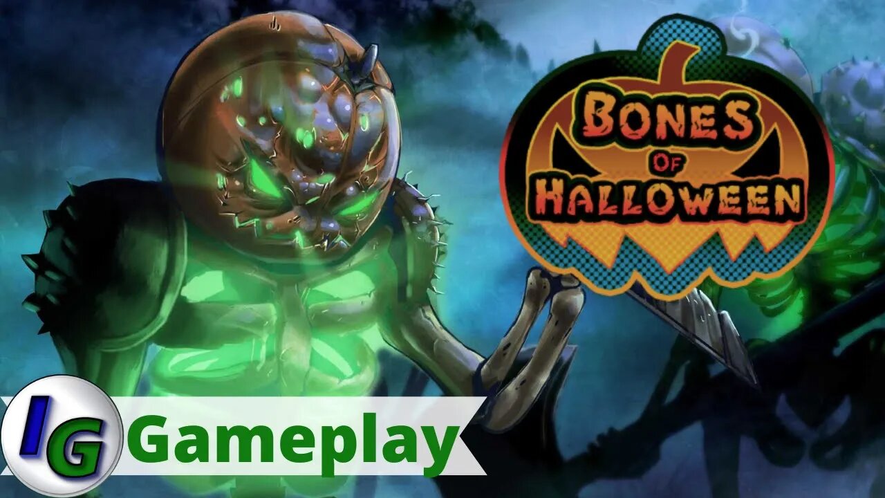 Bones of Halloween Achievement Hunting Gameplay on Xbox