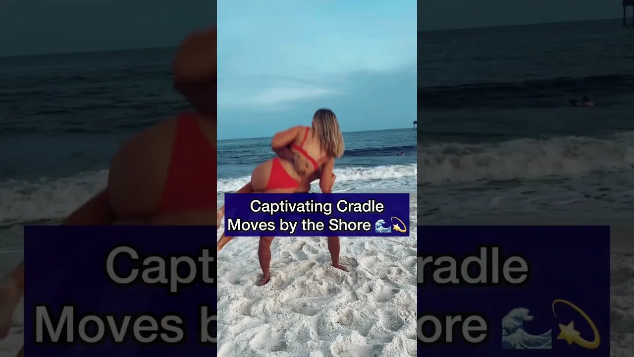 Beach 🏖️ Breezes 💃 & Cradle Swing ✨🕺#swingdance #countrydance #acrodance #coupledance #viralvideo